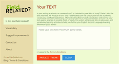 Desktop Screenshot of fieldrelated.com