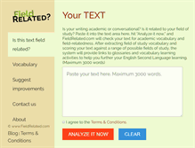 Tablet Screenshot of fieldrelated.com